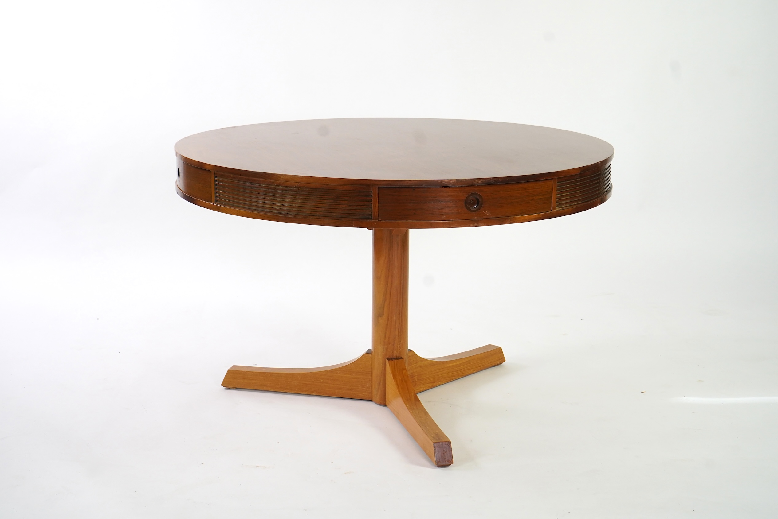 Robert Heritage (1927-2008) for Archie Shine: A 'Bridgford' Indian rosewood drum table